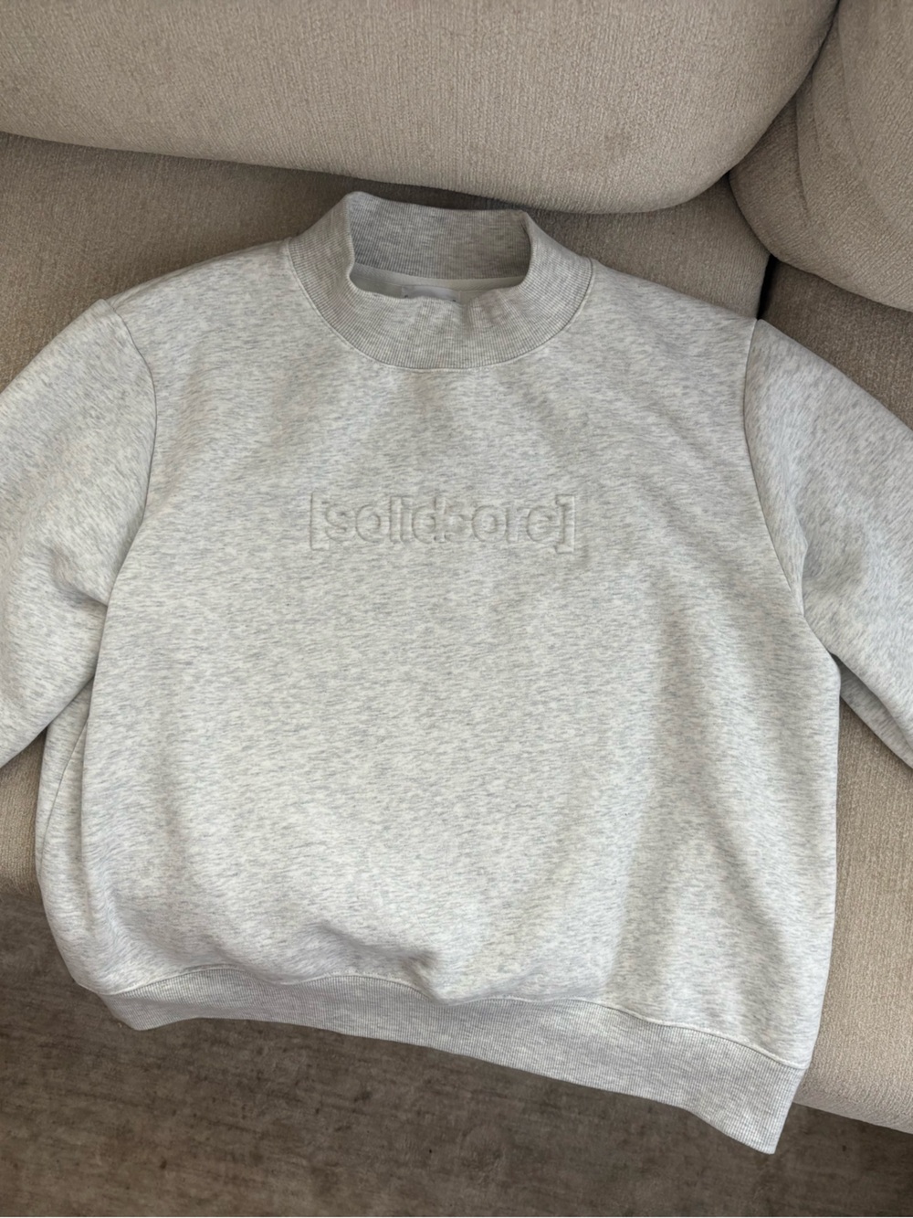 Solidcore Solidays 2025 Mockneck sweatshirt size medium